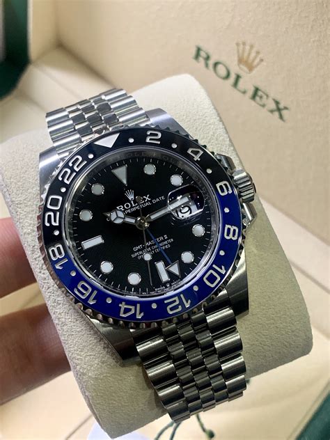 rolex gmt master batman code 400|rolex batman price uk.